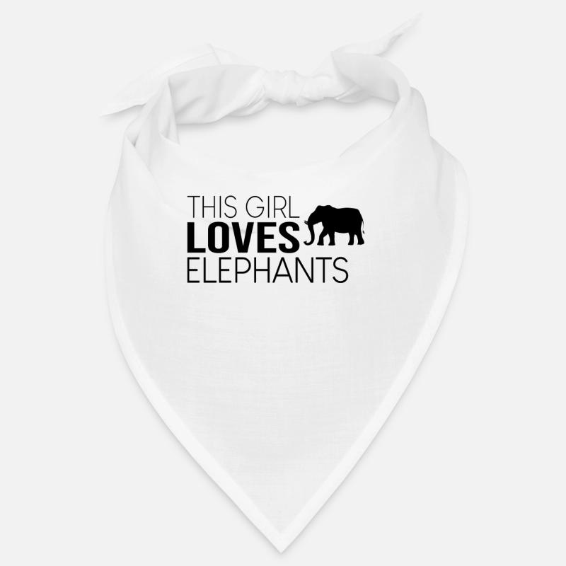 Ce type aime les éléphants Bandana