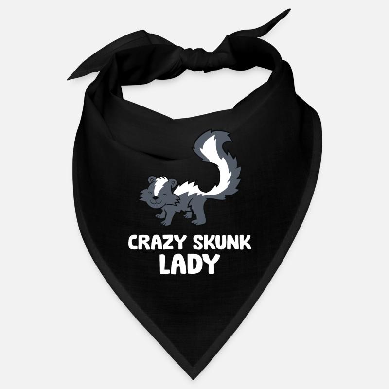 Crazy Skunk Lady Bandana