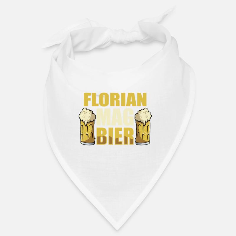 Florian mag Bier Name Geburtstag Bandana
