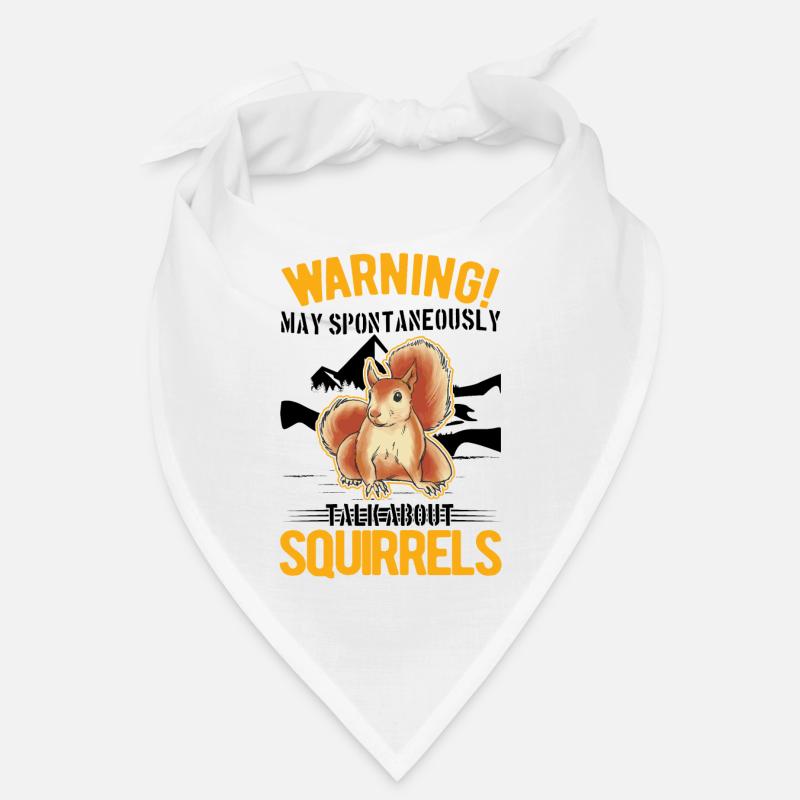Warnung Eichhörnchen Grauhörnchen Bandana