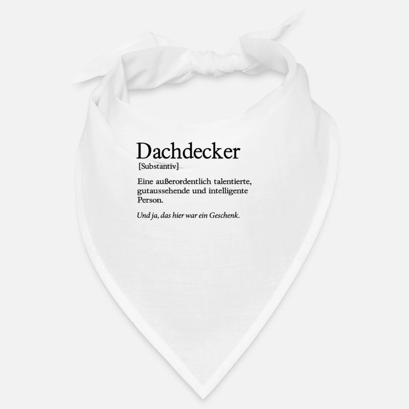 Dachdecker Talent Handwerker Dachdecken Bandana