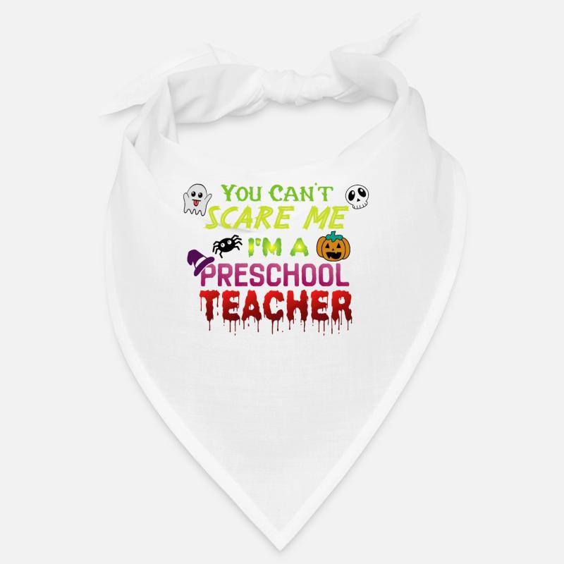Enseignant Préscolaire Professeur d’anglais Enseignant Halloween Bandana