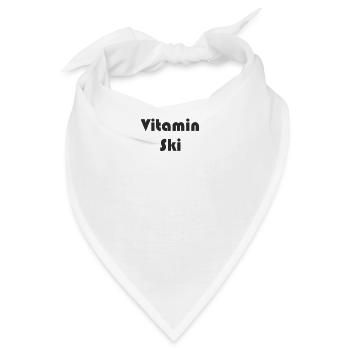 Ski - Vitamin Ski - Bandana - Weiß - Vorne
