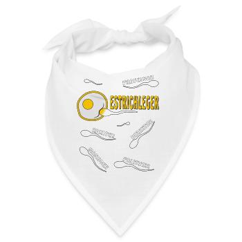 ESTRICHLEGER - Bandana - Weiß - Vorne