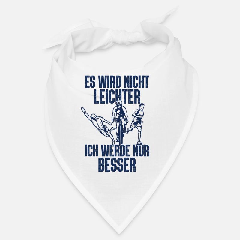 Es Wird Nicht Leichter Ich Triathlon Bandana