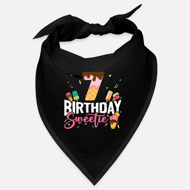 Crème glacée Seven Years 7th Birthday Gaufrier Bandana