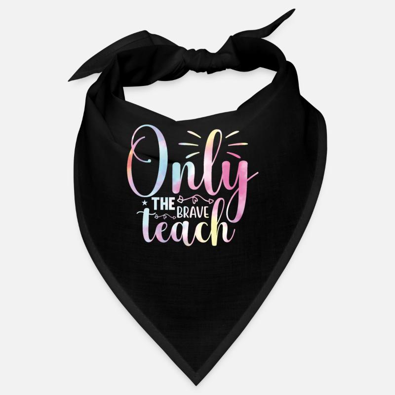 Back To School Tie Rainbow Brave Physical Bandana