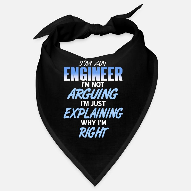 I'm An Engineer I'm Not Arguing Just Explaining Bandana