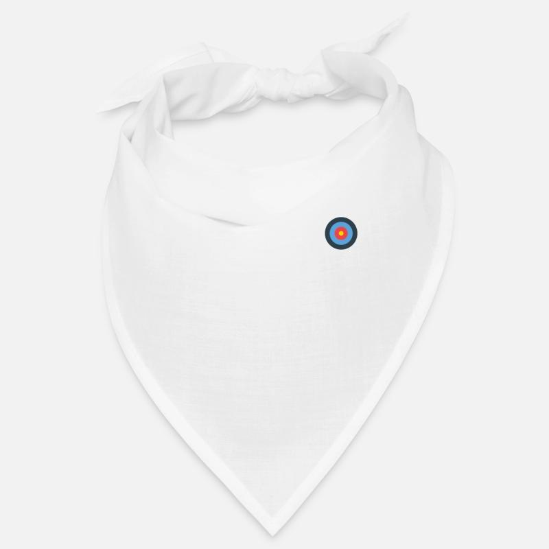 Bogensport Bogenschütze Bogenschießen Pfeil Bogen - Bandana - Weiß