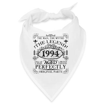 1994 | Die Legende seit 1994 Geburtstag - Bandana - Weiß - Vorne