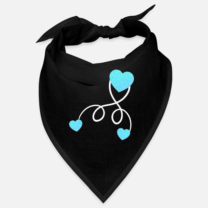 Bébé enceinte Amour enceinte de jumeaux Bandana