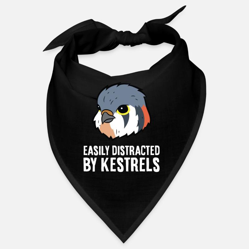 Easily Distracted By Kestrels Bandana