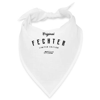 Fechter Limited Edition Fechten Fechtsport - Bandana - Weiß - Vorne