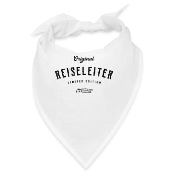 Reiseleiter Limited Edition Lustiges Reiseleitung - Bandana - Weiß - Vorne