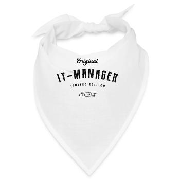 IT Manager Limited Edition - Bandana - Weiß - Vorne