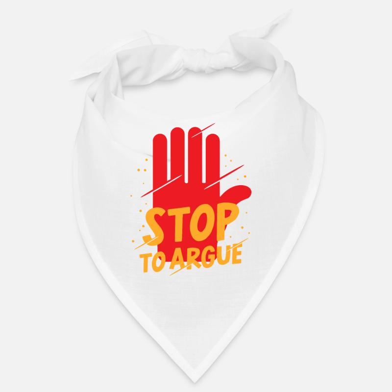 Aufhören Zu Streiten Argumentieren Argument Bandana