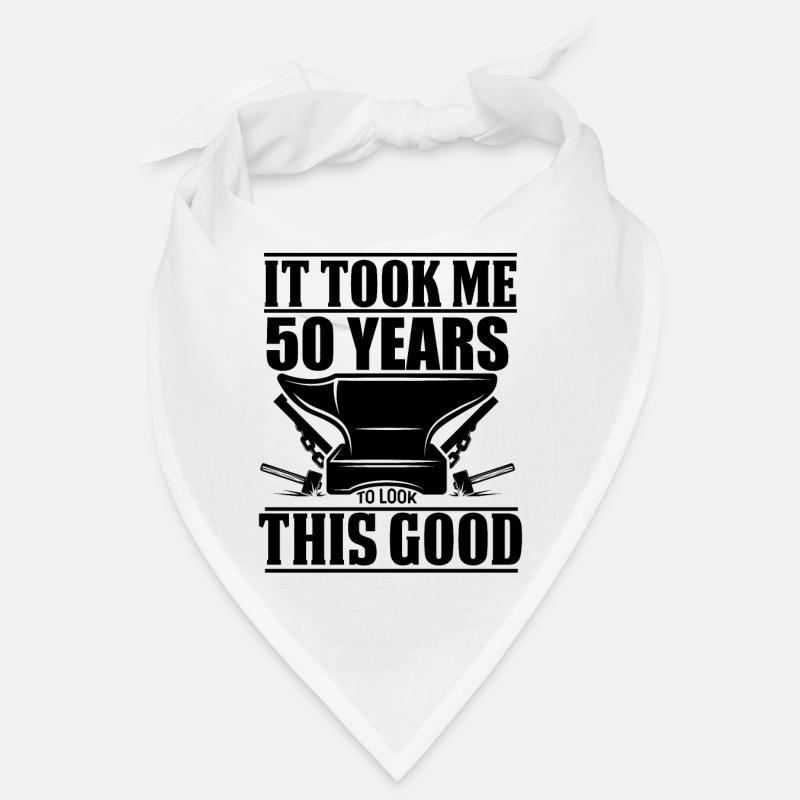 Forgeron de 50 ans 100% testé qualité et Bandana
