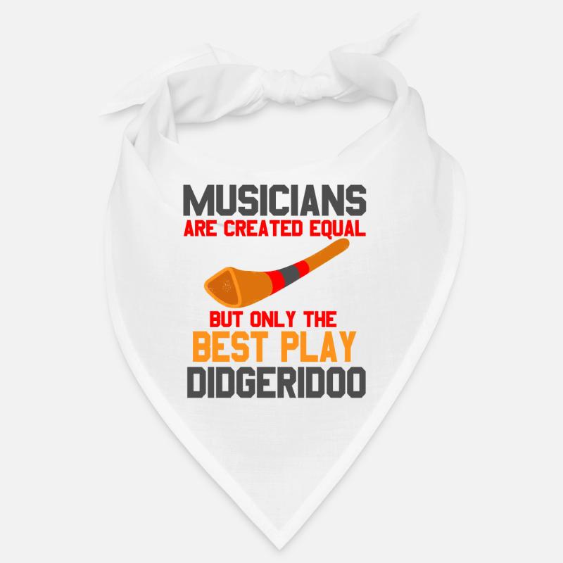 Les musiciens sont créés à égalité drôle Didgeridoo Bandana