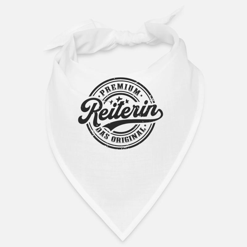 Reiterin Original Pferde Mädchen Lustiges Pferd Bandana