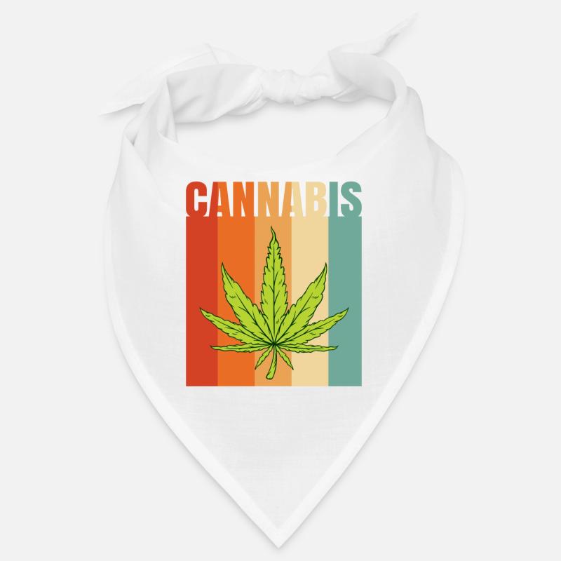 Cannabisblatt Bandana
