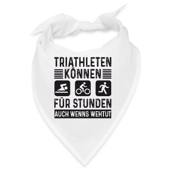Triathleten können Für Stunden Triathlon - Bandana - Weiß - Vorne