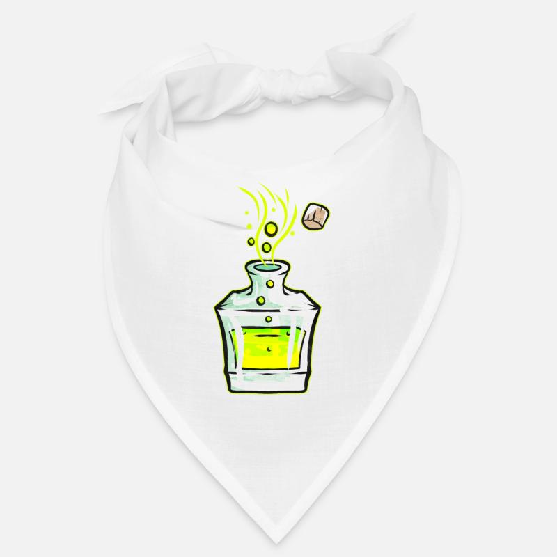Flask With Green Magic Potion Halloween Bandana
