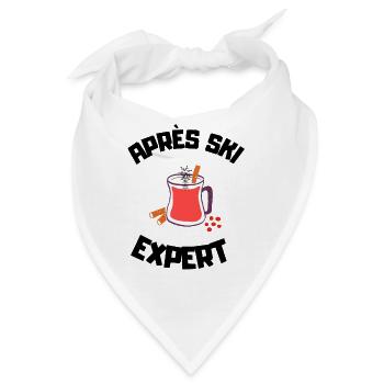 Après Ski Expert - Bandana - Weiß - Vorne