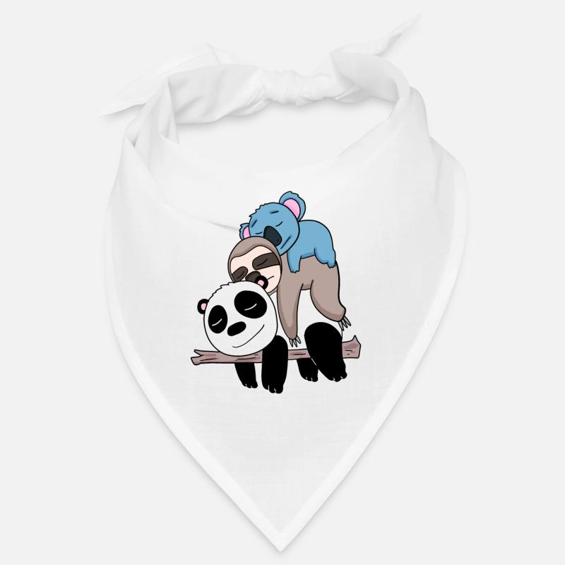 Panda sloth and koala Bandana