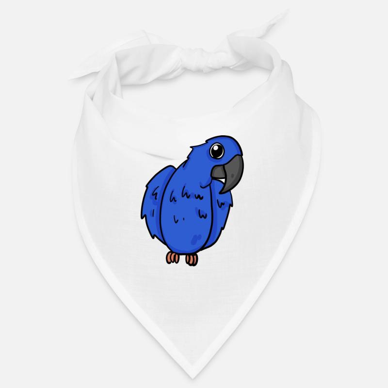Oiseau perroquet d’ara jacinthe Bandana