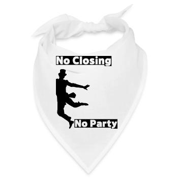 Mallorca Closing - Party Time auf Malle! - Bandana - Weiß - Vorne