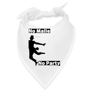 Mallorca Closing - Party Time auf Malle! - Bandana - Weiß - Vorne
