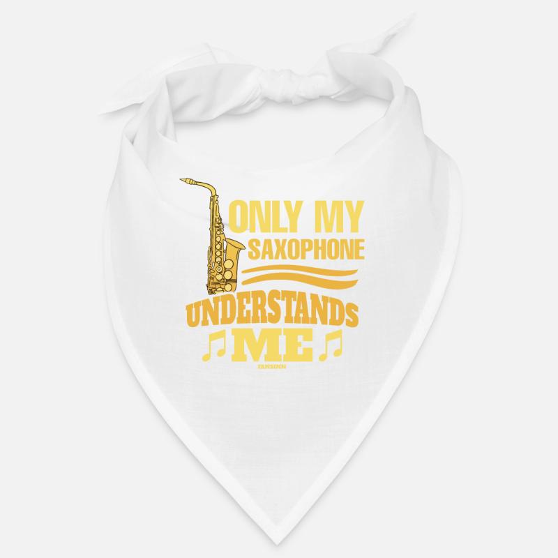 Only My Saxophone Understands Me Bandana