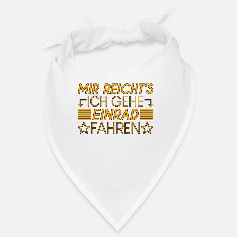 Einrad Spruch Bandana