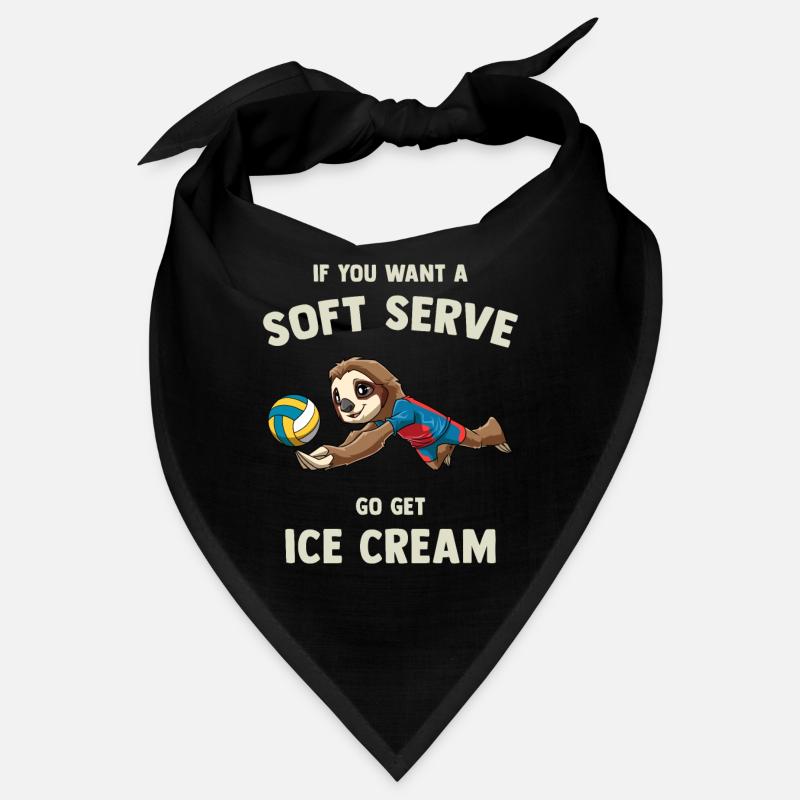 Wenn du ein Softeis willst, hol dir Eis - Bandana