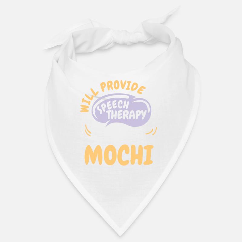 Provide Speech Therapy for Mochi Funny Speech Bandana
