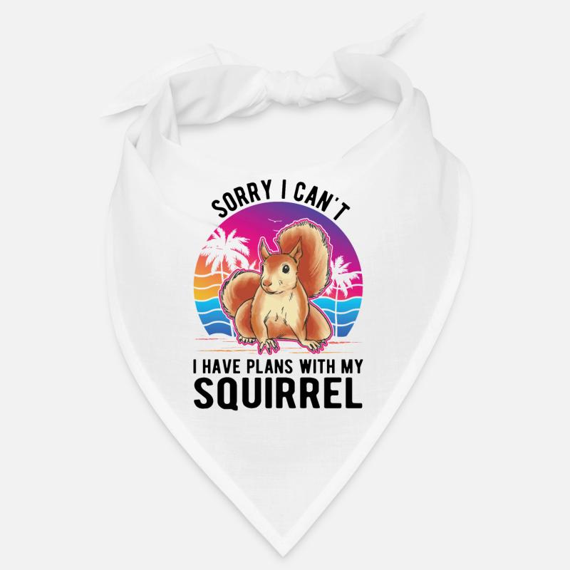 Cadeau Écureuil Écureuil Gris Bandana
