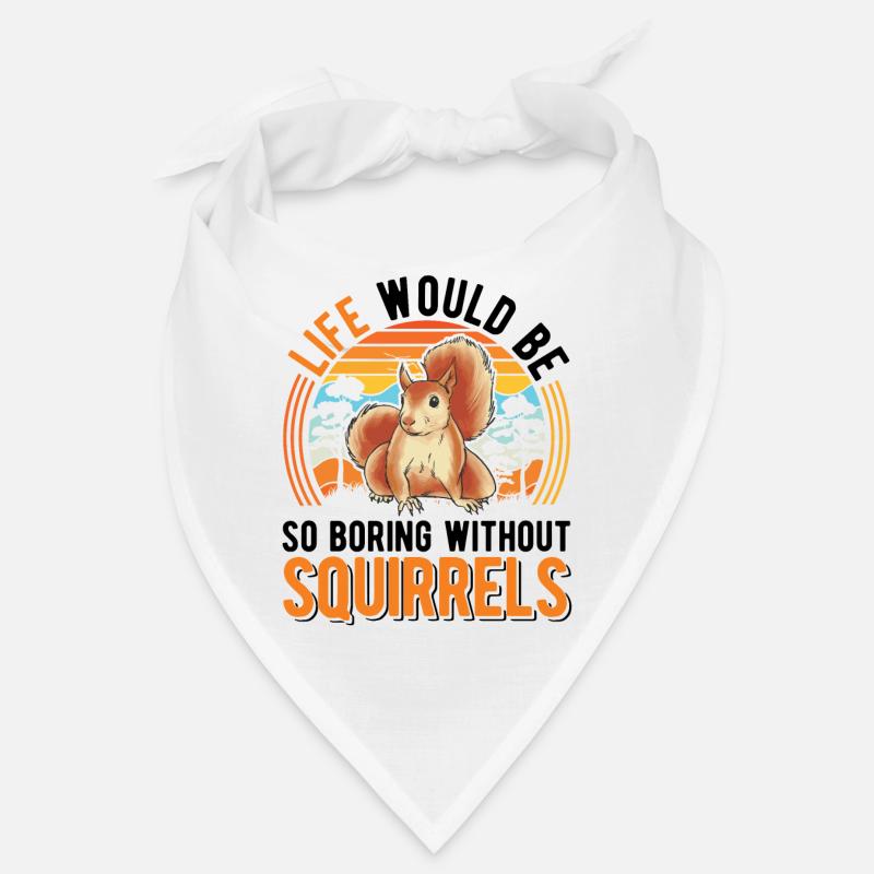 Cadeau Écureuil Écureuil Gris Écureuil Bandana