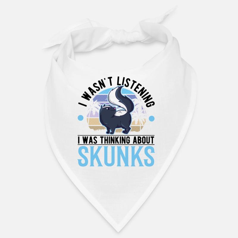 Stinktier Geschenk Skunk Bandana