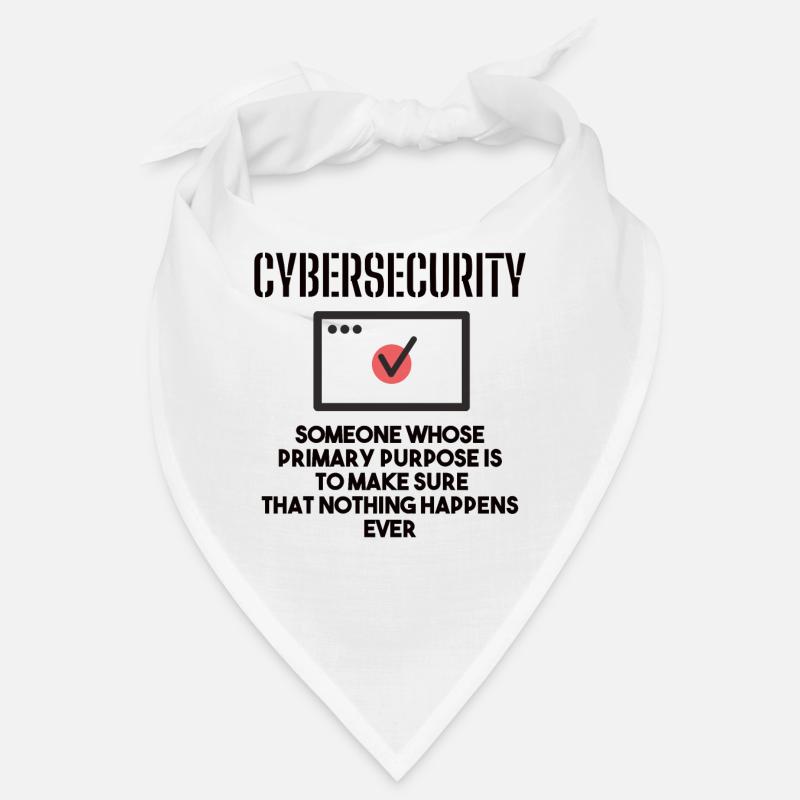 Cybersecurity - IT-Sicherheit Informatiker Bandana