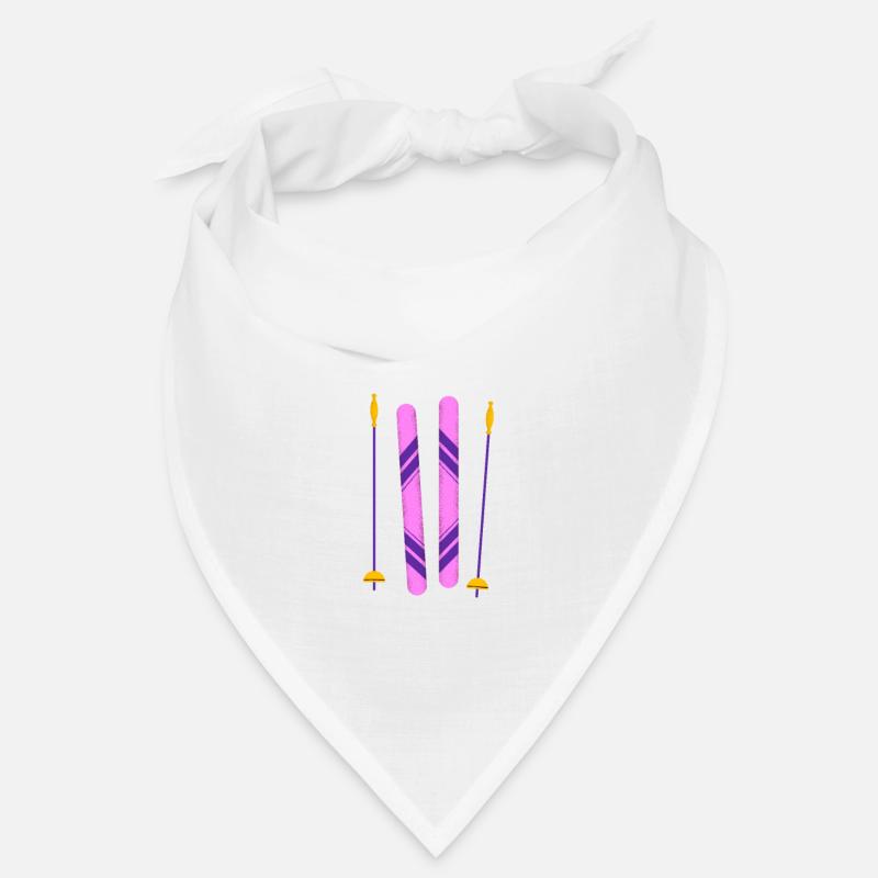 Best Ski Instructor - Bandana - white