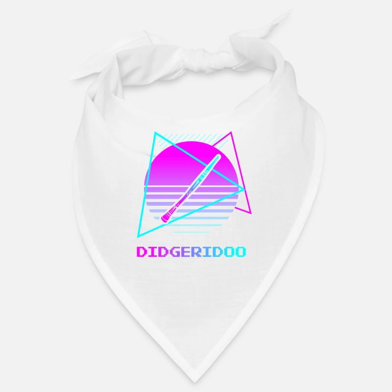 Retro Vintage Classic Didgeridoo Player Instrument Bandana