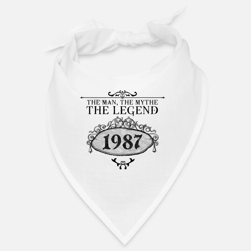 1987 | The Legend since 1987 birthday Bandana