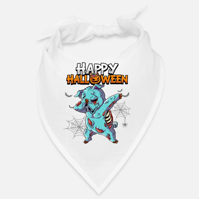 Halloween Pig Zombie Bandana