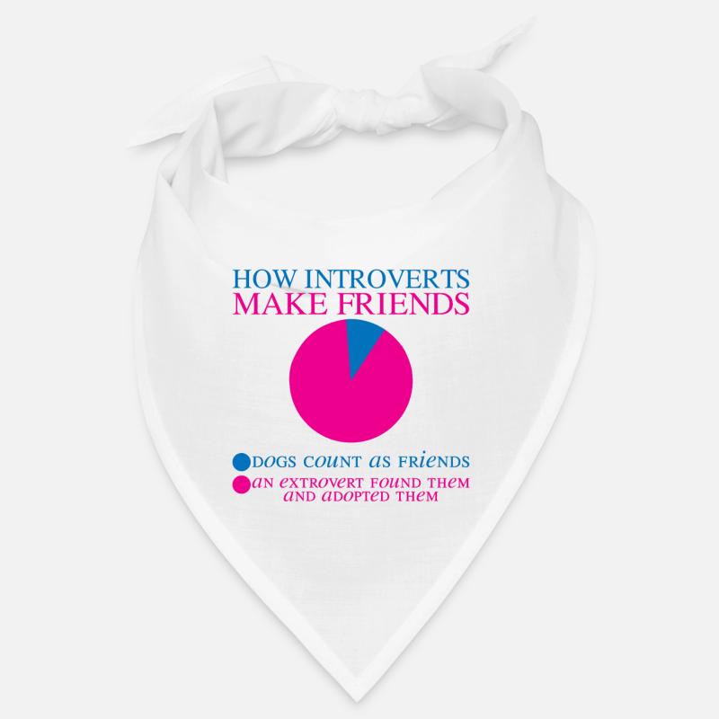 How Introverts Make Friends 2 Bandana
