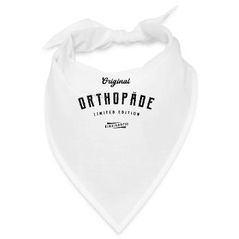 Orthopäde Limited Edition Lustiges Orthopädie - Bandana - Weiß - Vorne