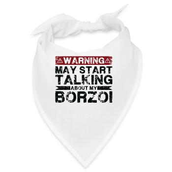 Apropos Barsoi - Bandana - Weiß - Vorne