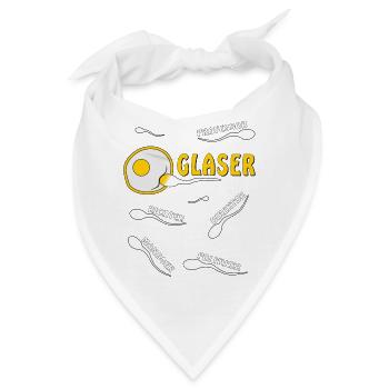 GLASER - Bandana - Weiß - Vorne