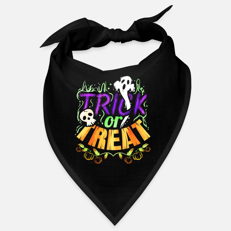 Spooky Ghosts Trick Or Trat Costume Spirits Bandana