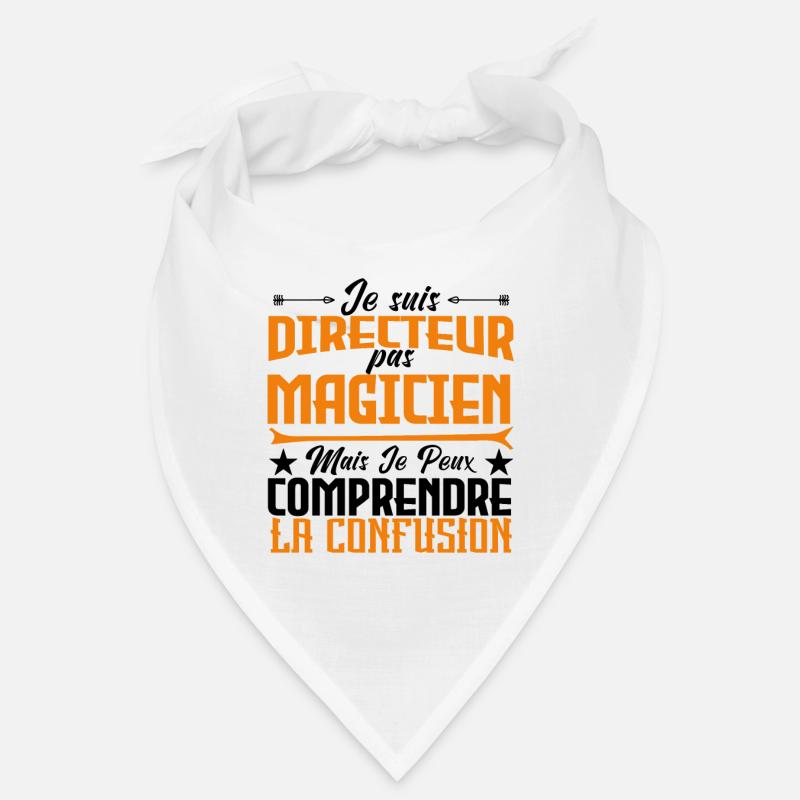 je suis Directeur pas magicien Bandana