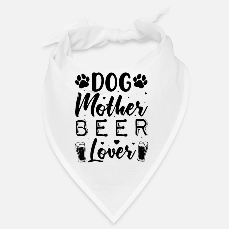 Hunde Mutter Bierliebhaberin Bandana